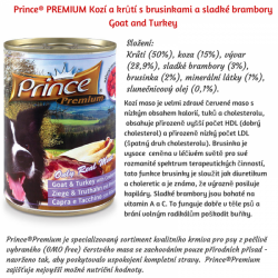 Prince 100% Natural Diet 400g - čistě přírodní masová konzerva