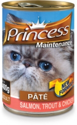 Princess Fresh Meat Paté 400g - konzervy -pro dospělé kočky i koťata