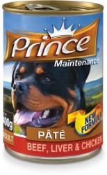 Prince paté 400g - konzerva více jak 50 % masa varianta: hovězí,