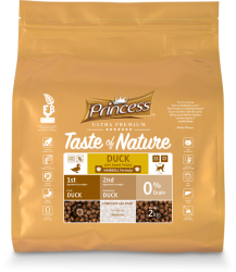 Princess Ultra Premium Taste of Nature Duck - Hairball Formula 2 kg