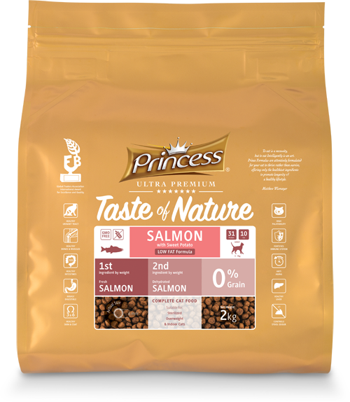 Princess Ultra Premium Taste of Nature SALMON * losos * 2 kg
