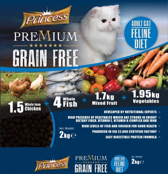 PRINCESS – PREMIUM ADULT grain free 2kg